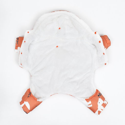 Комбинезон Стиляга, размер S (ДС 25 см, ОШ 29 см, ОГ 40 см) белый/оранжевый - Simaland фото 10