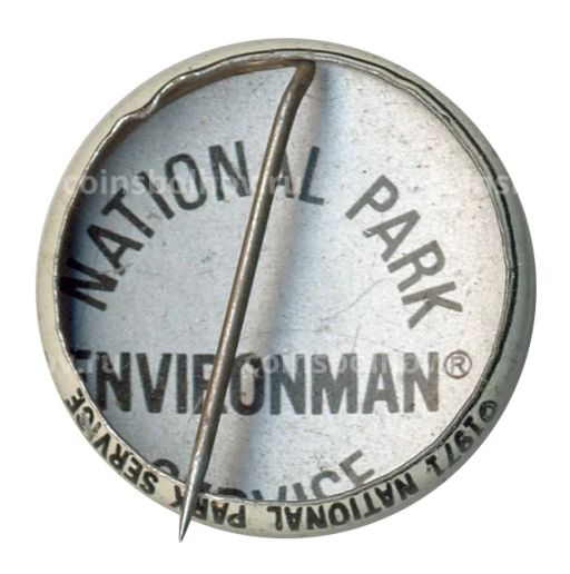 Значок рекламный Environman