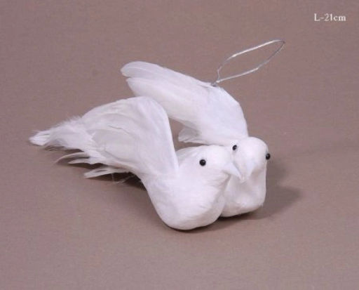 Голуби декоративные 2 штуки набор 21 см / SH8931 /уп 500/ Акция - Галеонтрейд фото 4