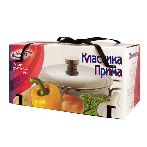 Набор посуды 10-ти пред с прут.руч.жел.кр. арт.1с895 Аша
