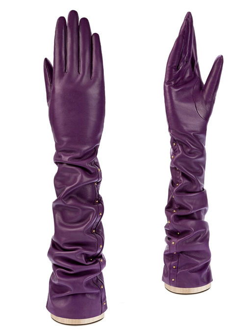 Перчатки женские ш+каш. F-IS1392 d.violet - Eleganzza фото 7