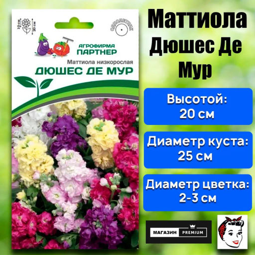 Маттиола низкорослая Дюшес де Мур