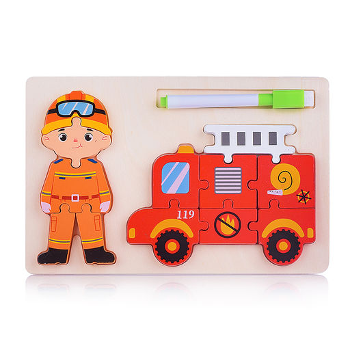 Пазл-вкладыш "Профессии"