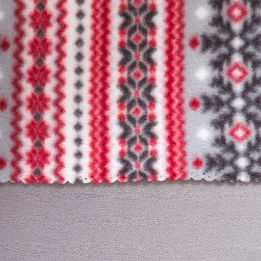 Плед флисовый новогодний Экономь и Я. Снежинки, 150?130 см