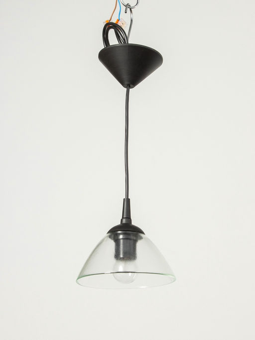 Светильник потолочный «Альдекс» 1xE27 40 Вт, чёрный BayerLux