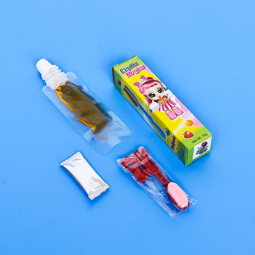 Цена за 3 шт. Драже Зубная щетка с пастой и взрывной карамелью сахарное, 10 г - Simaland фото 5