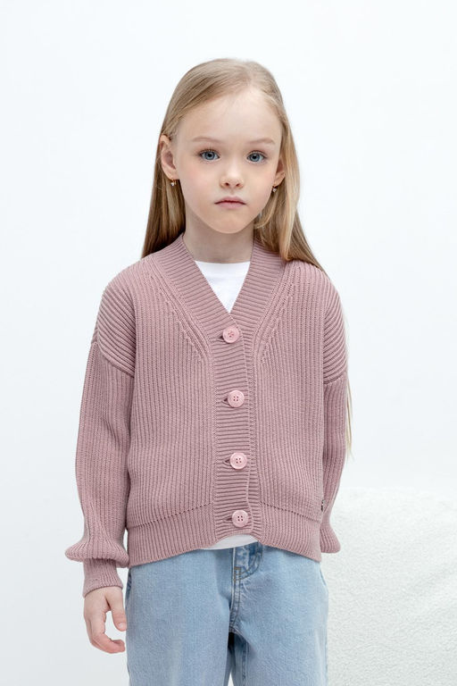 Crockid _ КВ 30151/пудрово-розовый кардиган для дев