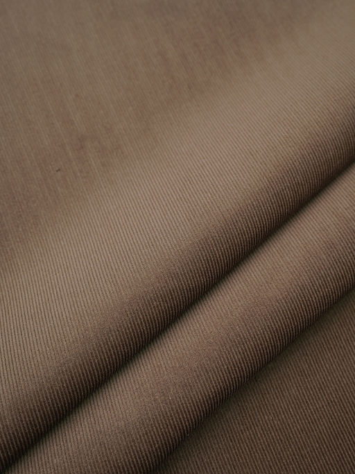 Микровельвет цв.Кофейно-ореховый, ш.1.45м, хлопок-100%, 190гр/м.кв