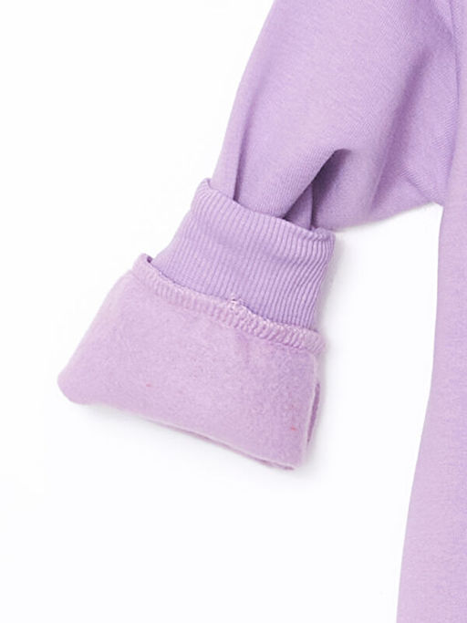 Bisiklet Yaka Bask?l? K?z Bebek Sweatshirt - Waikiki фото 2