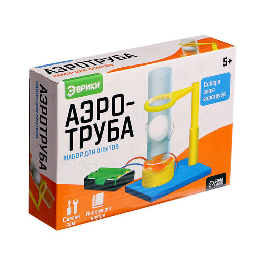 Набор для опытов Аэротруба - Эврики фото 15