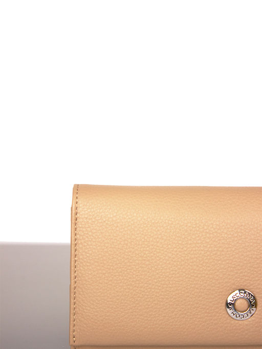 LACCOMA кошелек LA-1098-бежевый натуральная кожа  фото 5