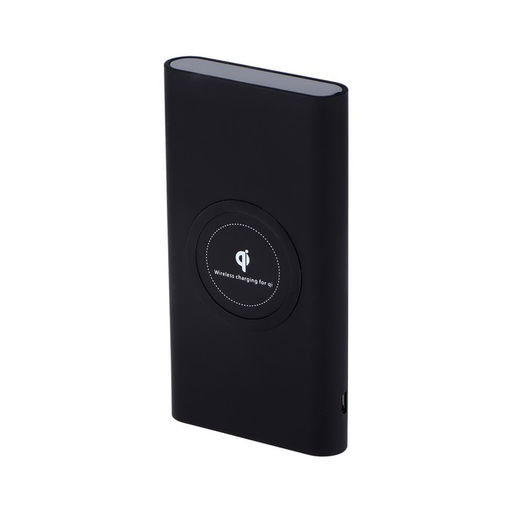 Внешний аккумулятор Luazon модель PB-31, 8000 мАч, USB, microUSB-Type-C, беспровод.зарядка, черный - Luazon home фото 3