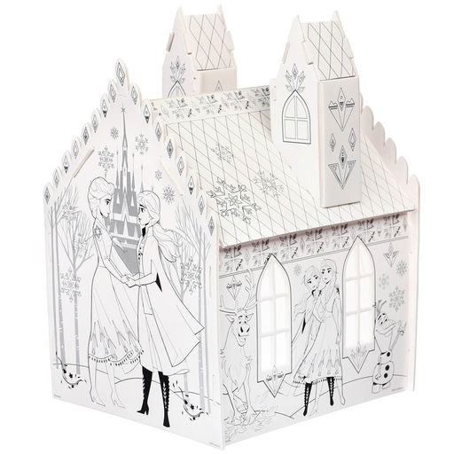 Дом-раскраска 3 в 1 Холодное сердце, замок, набор для творчества, 16 18 22 см - Disney фото 8