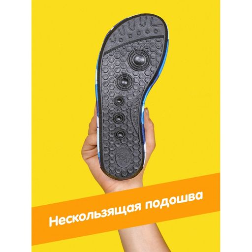 Коралловые тапочки аквашузы Ромбы - Bearwear фото 2