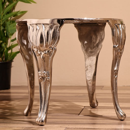 Столик кофейный, 36×36×32 см, алюминий