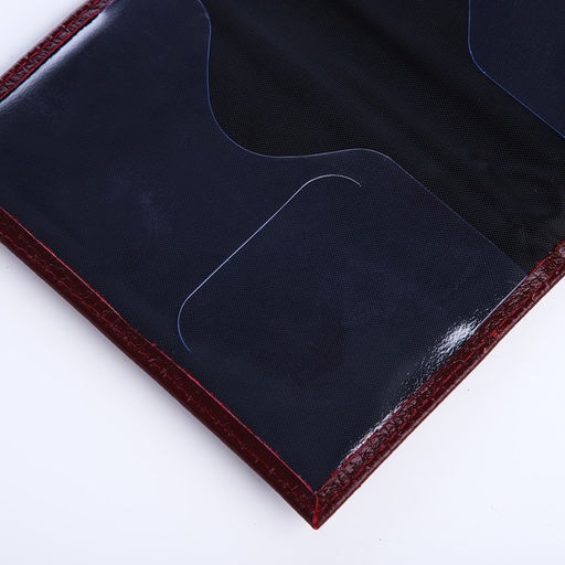 Обложка для паспорта, цвет бордовый - Simaland фото 6