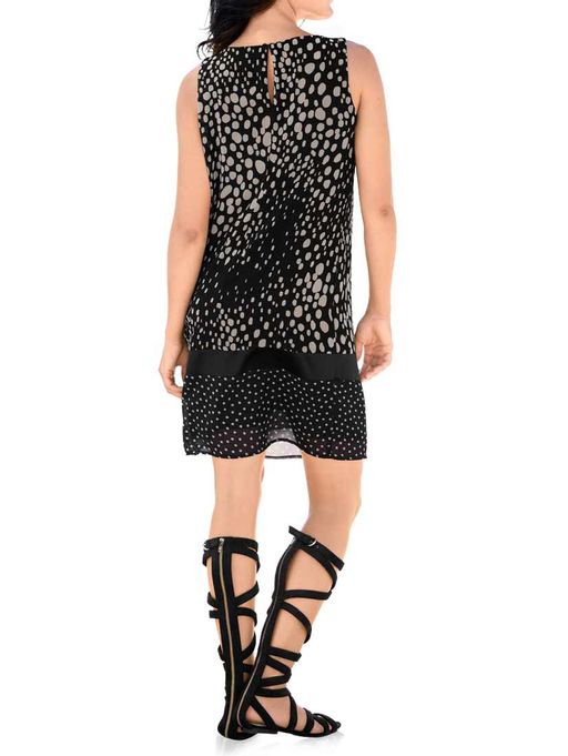 Платье, черно-песочное - Patrizia dini фото 3