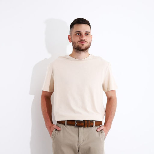 Ремень мужской, ширина 4 см, винт, пряжка металл, цвет коричневый - Simaland фото 3