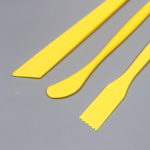 Инструменты для моделирования и придания формы набор 3 шт пластик 18 см МИКС - Simaland фото 3