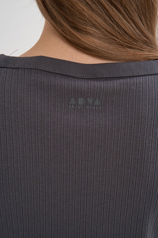 Майка трикотажная Серый ANTA SKATE Knit Tank  фото 6