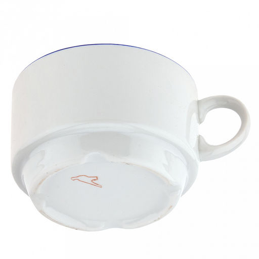 Чашка фарфоровая Озеро 250мл, д9,2см, h6,1см, форма Штабелируемая, отводка краской (Россия) - Домашняя мода фото 5