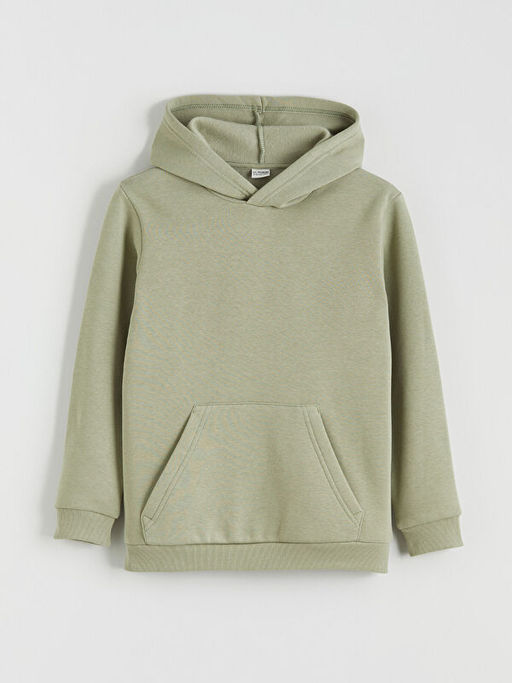 Kap??onlu Erkek ?ocuk Kal?n Sweatshirt