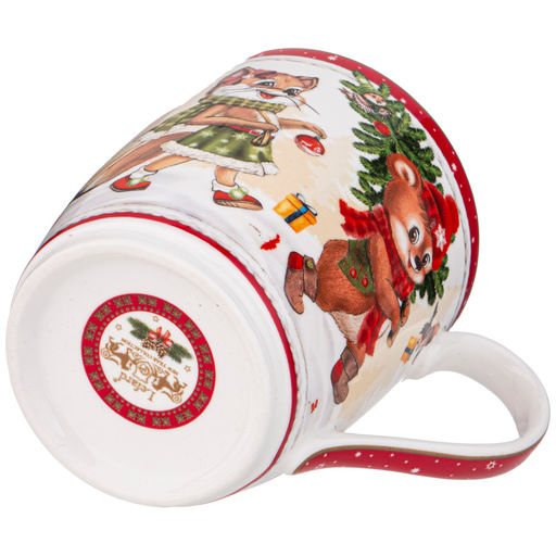 КРУЖКА LEFARD С НОВЫМ ГОДОМ! 300 МЛ КРАСНАЯ  фото 6