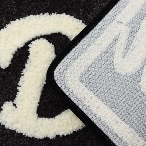 Коврик для ванной и туалета SAVANNA Bath, 40?60 см, чёрный  фото 5