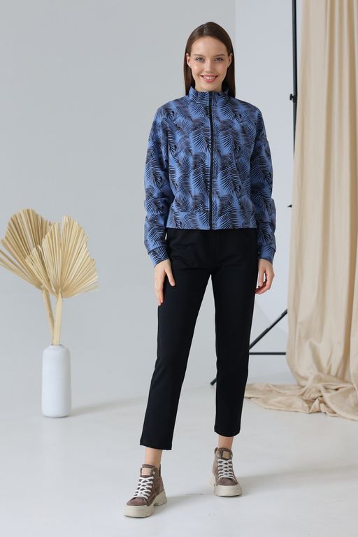 Жакет женский 269L3 джинса/набивка - Solo mio фото 2