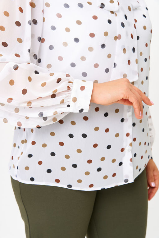 Комплект ДаЛи 7011.1 белый в горох