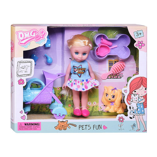 Кукла "Милена" с аксессуарами, в коробке