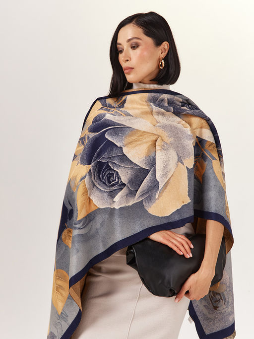 Палантин в составе шерсть и кашемир