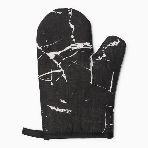 Варежка Доляна цв.черный 26*16 см, 100% п/э  фото 3