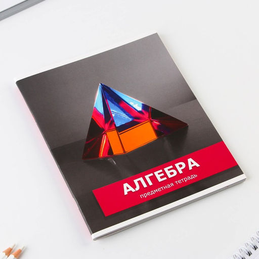 Предметная тетрадь, 48 листов, ПРЕДМЕТЫ, со справочными материалами Алгебра, обложка мелованный картон 230 гр., внутренний блок в клетку 80 гр., белизна до 80%, блок №2. - Artfox study фото 2