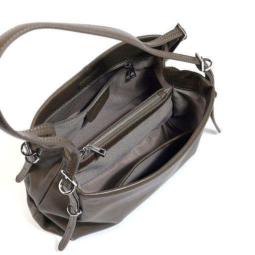 Женская сумка, кожа, MIRONPAN 521219 Зеленый