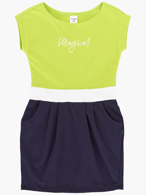 Платье для девочки UD 2730 салат - Mini maxi фото 3