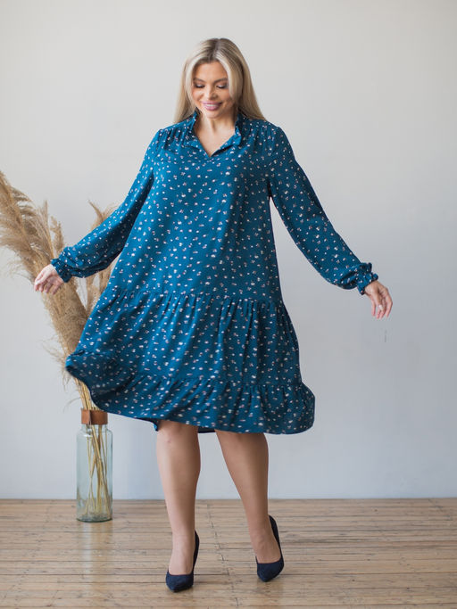 Платье 1394 морская волна - Novita фото 9