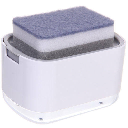Подставка под губку с дозатором 300мл. 23х10,8х10 1878