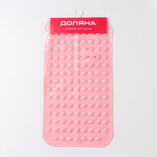 Коврик противоскользящий в ванну Доляна Пузырьки, на присосках, 37?71 см, МИКС  фото 7