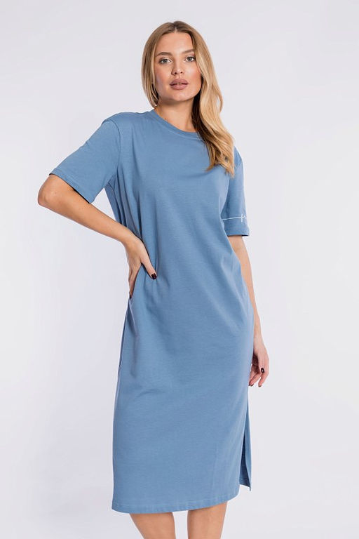 Платье М323110Пб Индиго - Елена фото 7