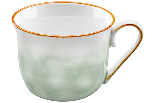Чайная пара 2 пр. 450 мл 14*11*8,5 см Кантри, зеленый, фарфор - Elan gallery фото 6