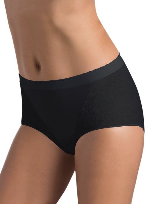 CULOTTE setificato DAILY трусы-кулотты с антибак. ластовицей. рисунок с эффектом кружева INTIMlDEA