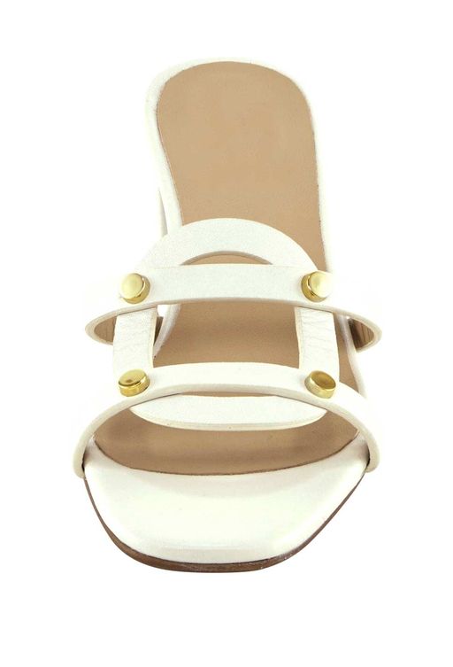 Шлепки, белые - Gabor фото 3