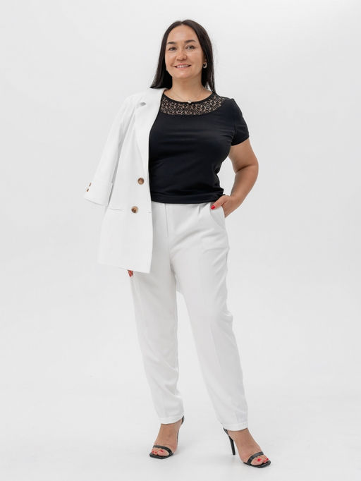 Футболка жен.арт.373-8,черная - Binita фото 3