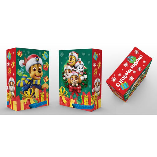 Коробка подарочная, 16х23х7.5 см, Щенячий патруль - Paw Patrol фото 6