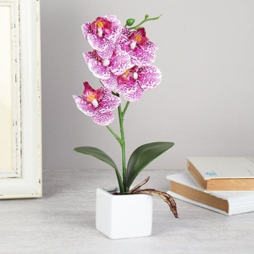 Цветочная композиция Орхидея 30 см / LM-17105 /уп 144/ - Галеонтрейд фото 6