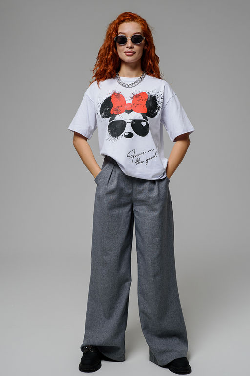 8506/1 Футболка женская оверсайз - Натали фото 220