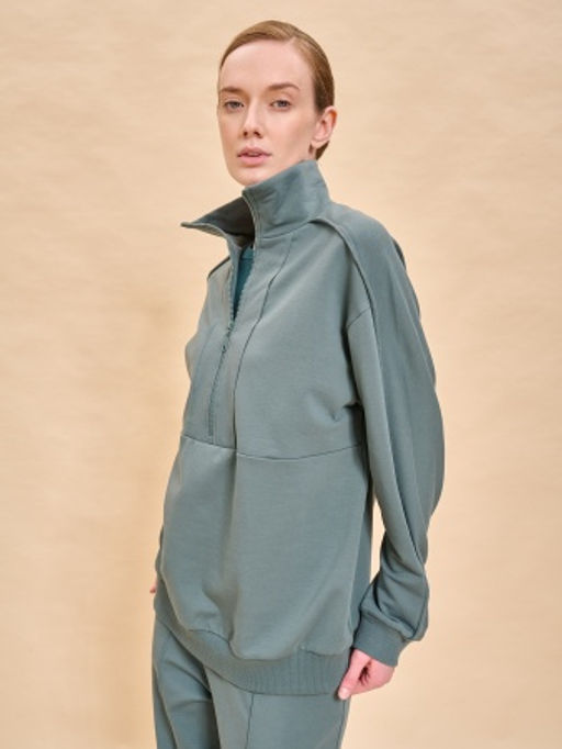 PELICAN, толстовка женская, Хаки  фото 3