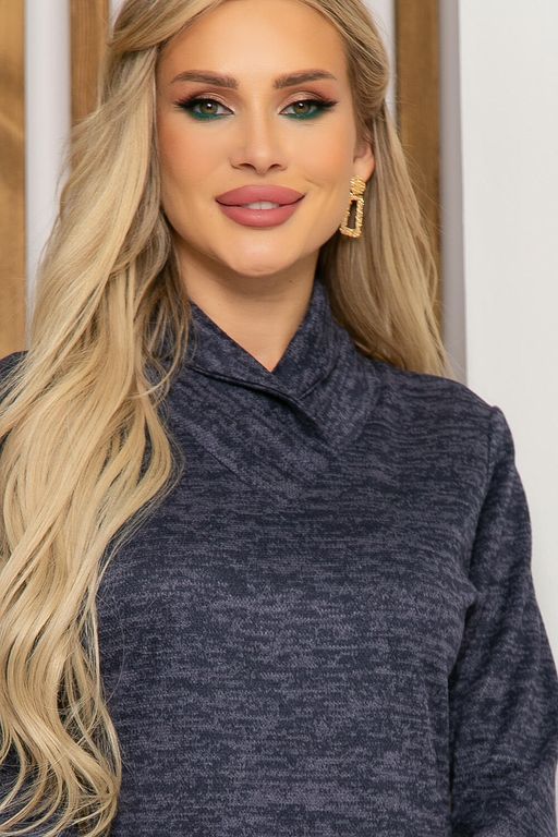 Платье Модный мотив (синее) П4530 - Lt collection фото 3