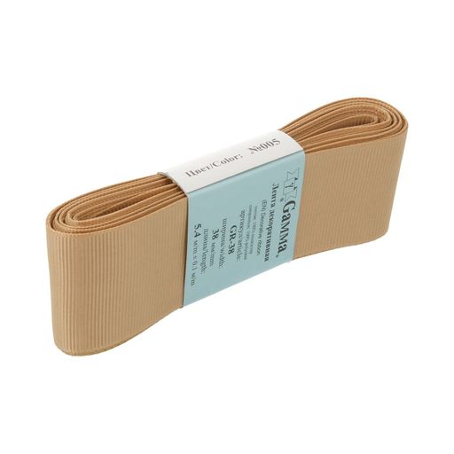 Gamma репсовая лента GR-38 ФАСОВКА 38 мм 1.1/2 5 х 5.4 м